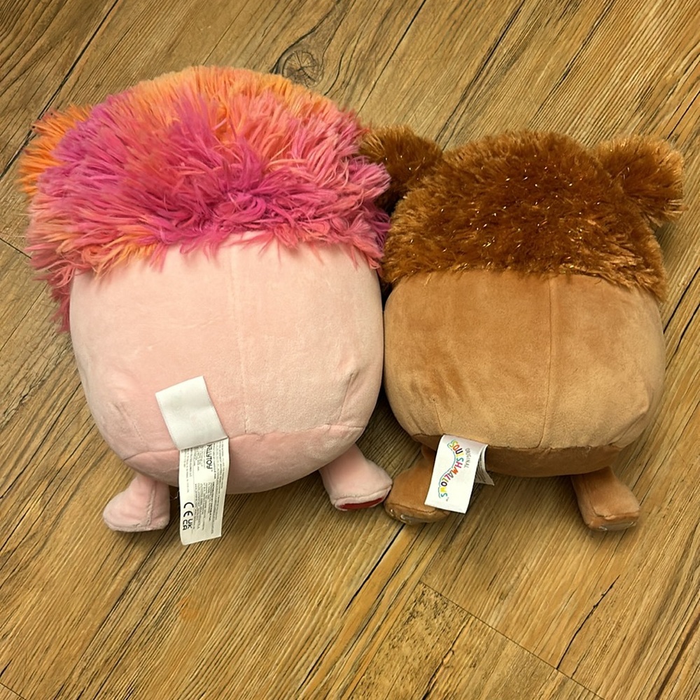 Squishmallow Lot of 2 Yeti Plush - Picture 4 of 6